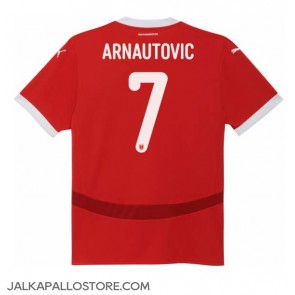Itävalta Marko Arnautovic #7 Kotipaita Naisten EM-Kisat 2024 Lyhythihainen